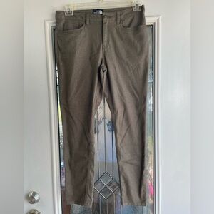 Green north face jeans straight leg